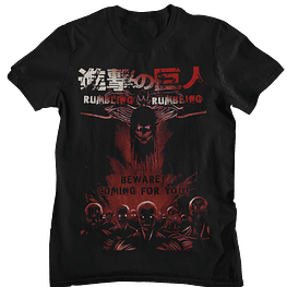 Polera Attack on Titan Shingeki Rumbling