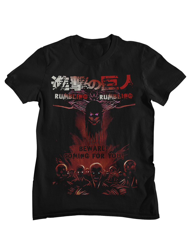 Attack on Titan Shingeki Rumbling (Polera Regular Fit) 2