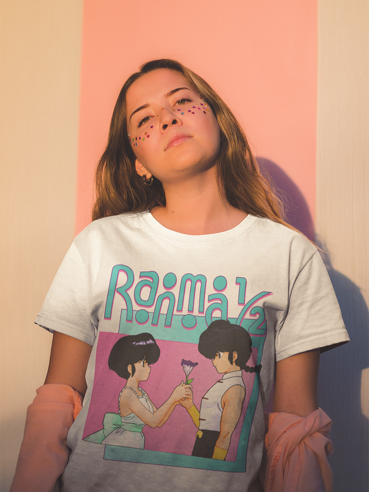 Akane y Ranma (Polera Regular Fit) 2
