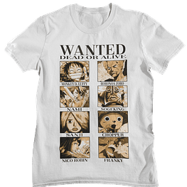 Polera One Piece Wanted