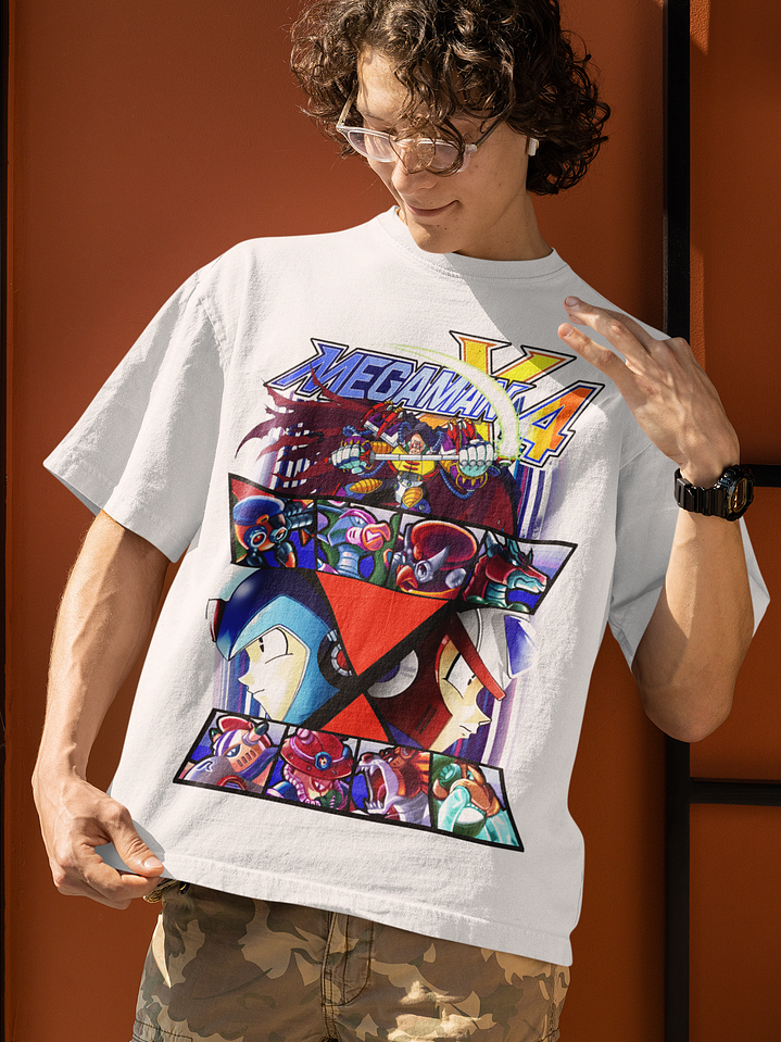 Megaman X (Polera Regular Fit) 4