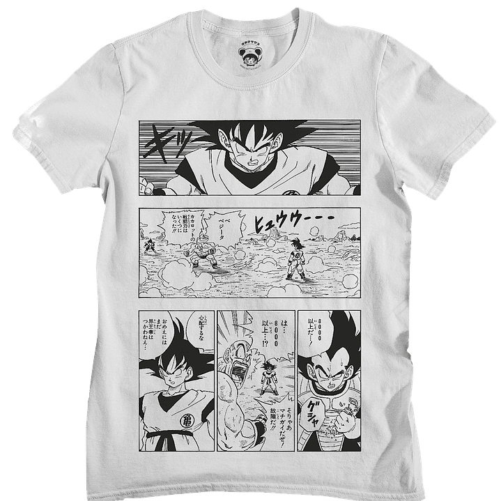 Polera Goku sobre 8000