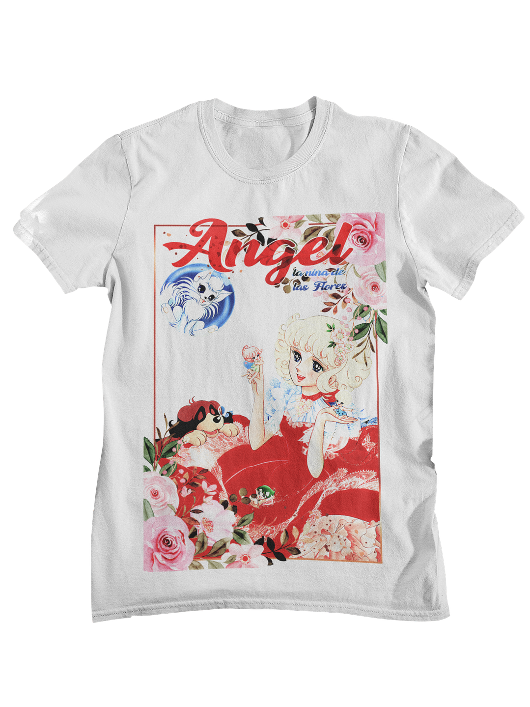 Angel la Niña de las Flores (Polera Regular Fit) 1