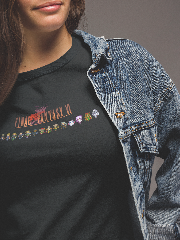 Final Fantasy VI (Polera Regular Fit) 4