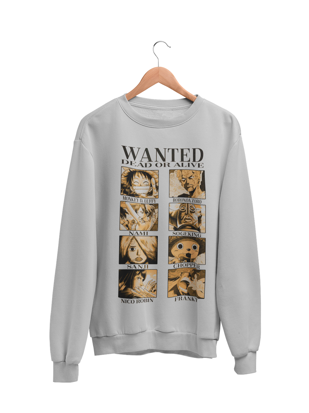 One Piece Wanted (Polerón Cuello Polo) 1