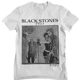 Polera Nana Black Stones - BLANCO