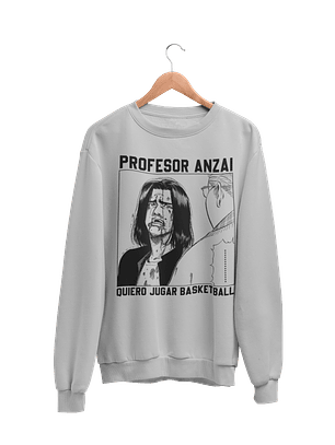 Slam Dunk Quiero Jugar Basketball (Polerón Cuello Polo)