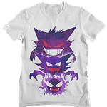 Polera Pokémon Gengar Evolutions