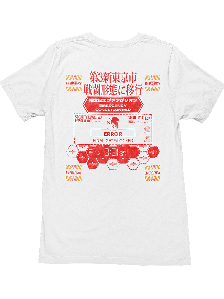 Evangelion Nerv (Polera Regular Fit) 5