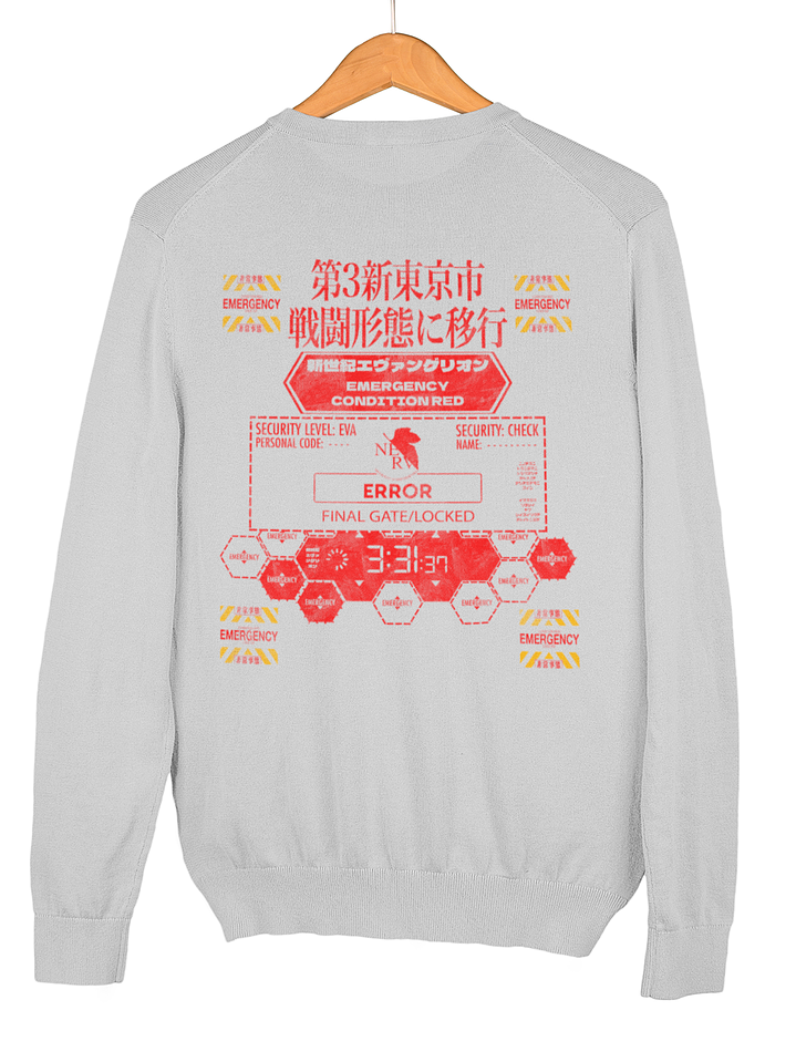 Evangelion Nerv (Polerón Cuello Polo) 1