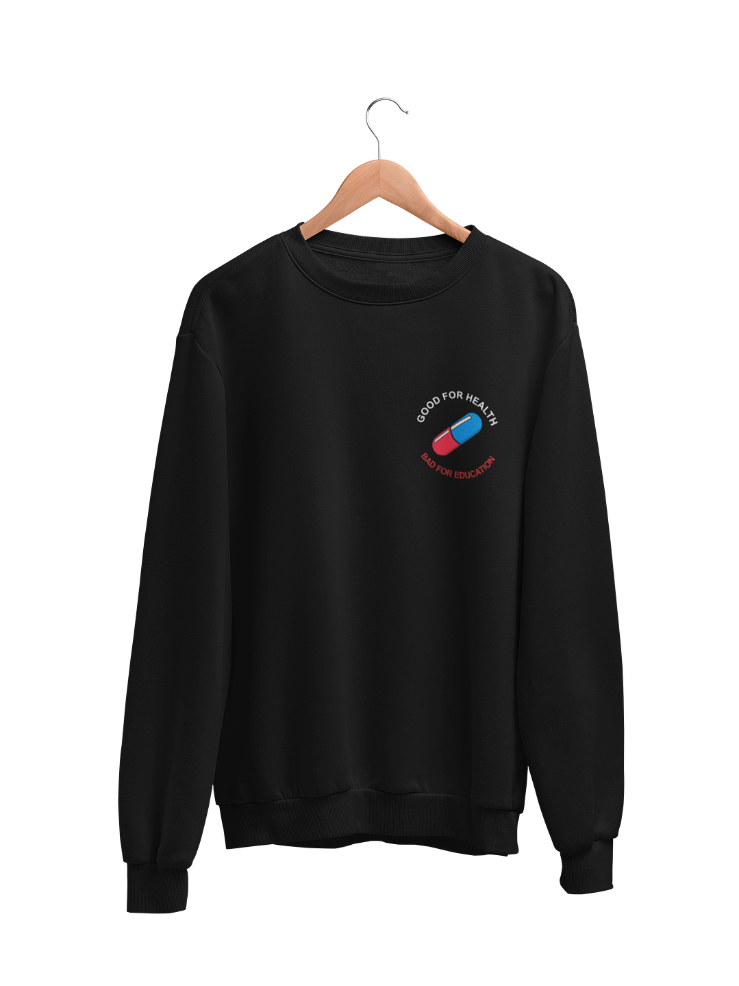 Good for Health Bad for Education (Polerón Cuello Polo) 4