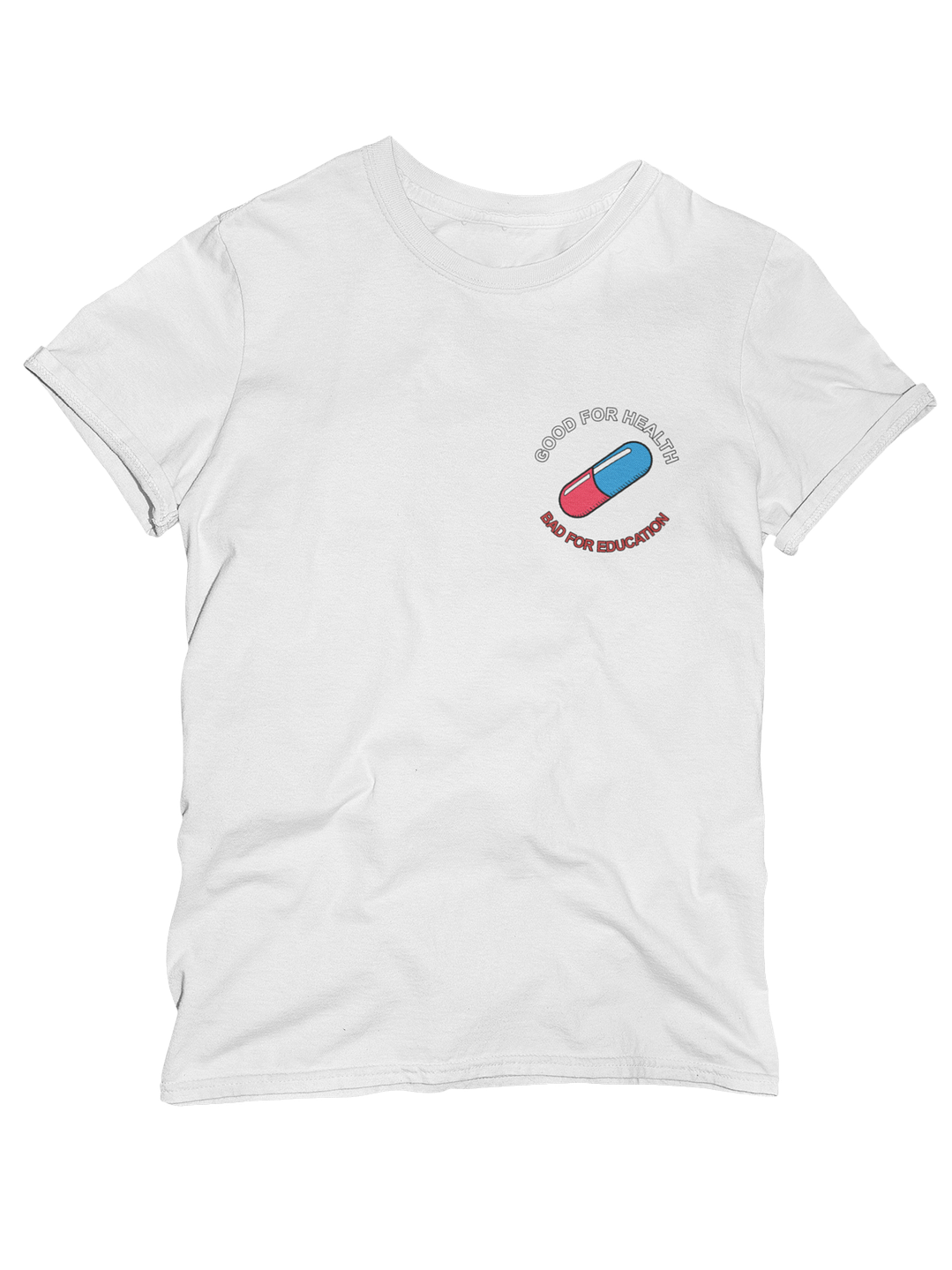 Good for Health Bad for Education (Polera Regular Fit) 3