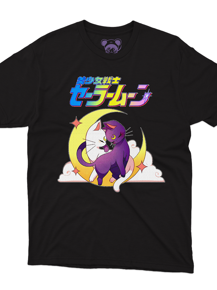 Sailor Moon Luna y Artemis (Polera Regular Fit) 1