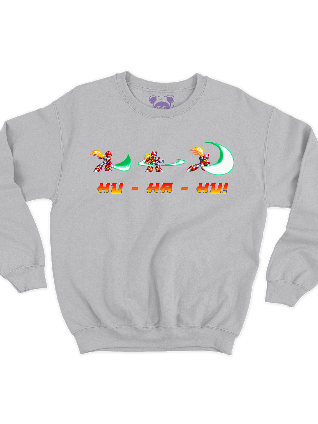 Megaman X4 Zero HU HA HU (Polerón Cuello Polo) 2