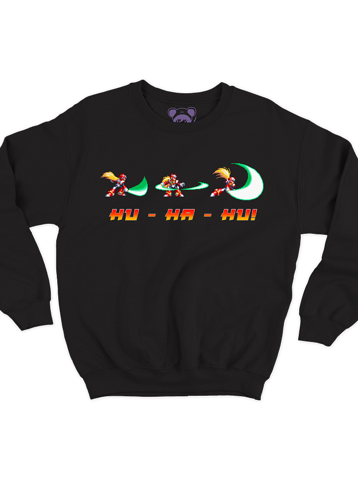 Megaman X4 Zero HU HA HU (Polerón Cuello Polo) 1