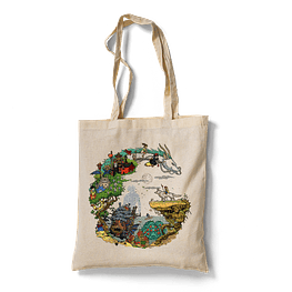 Totebag Compilado Ghibli