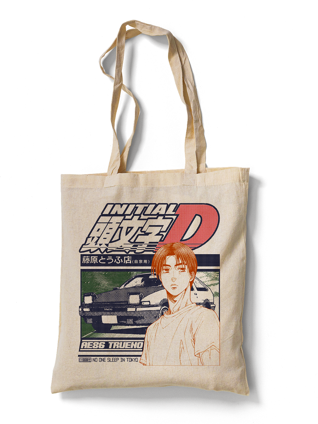 Initial D Takumi AE86 TRUENO (Totebag) 1