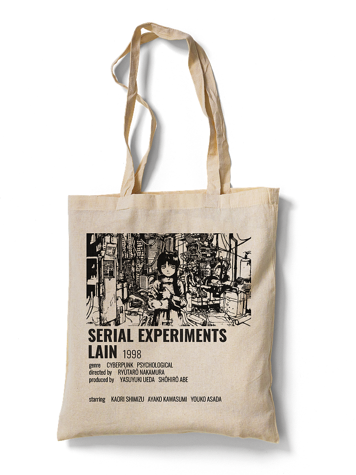Serial Experiments Lain File (Totebag) 1
