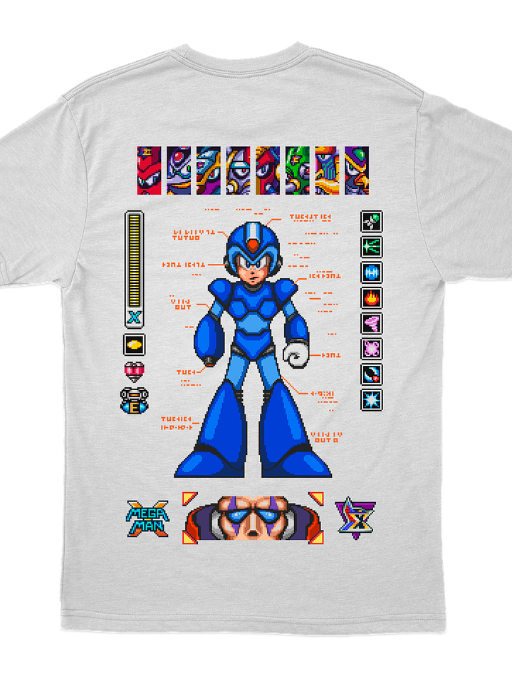 Megaman X (Polera Regular Fit) 5