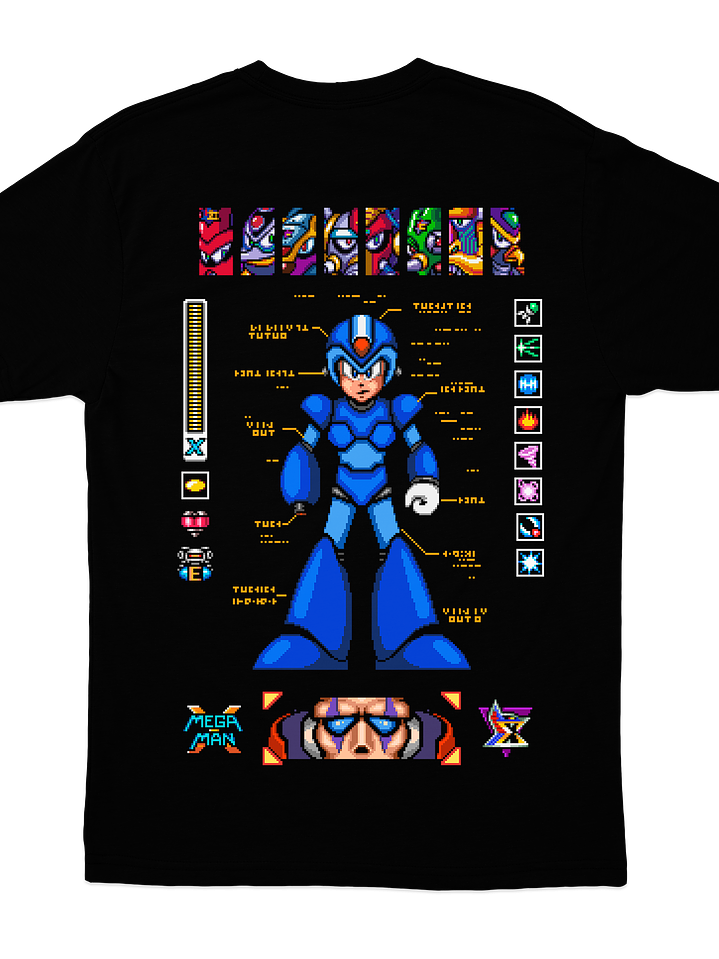 Megaman X (Polera Regular Fit) 3