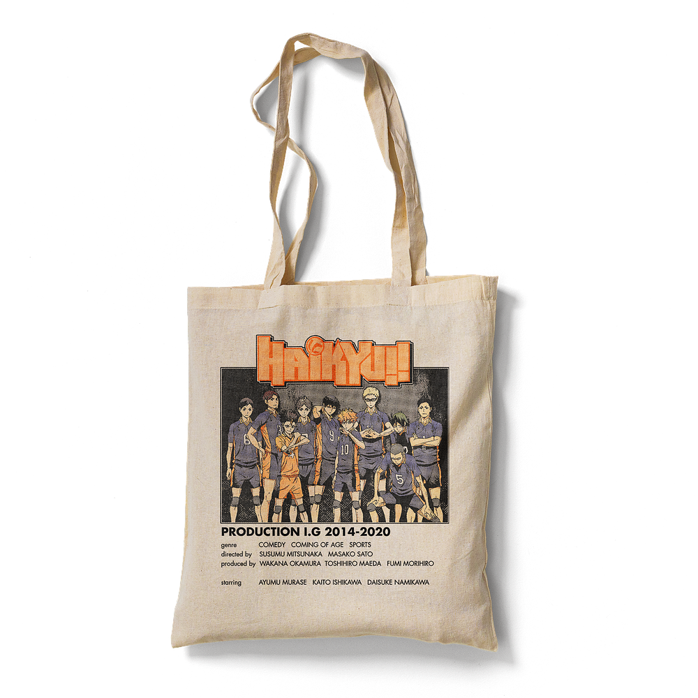 Totebag Ficha Haikyuu