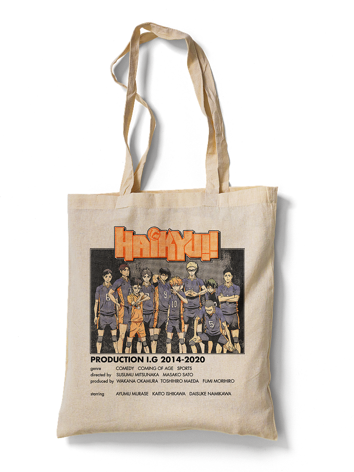 Ficha Haikyuu (Totebag) 1