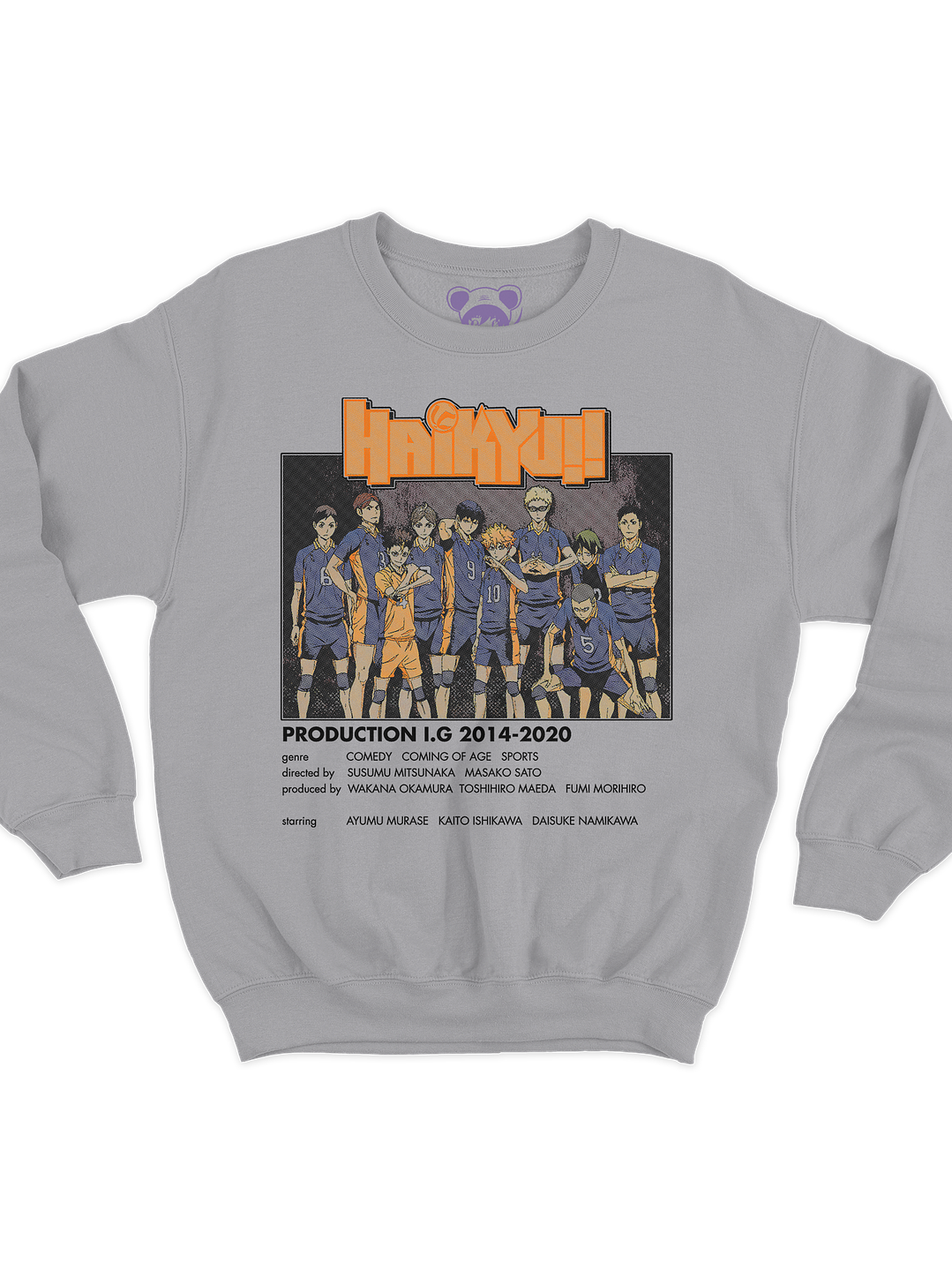 Ficha Haikyuu (Polerón Cuello Polo) 2