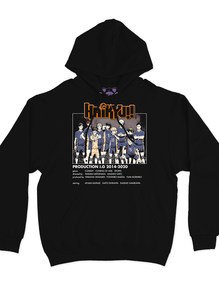 Ficha Haikyuu (Hoodie) 1