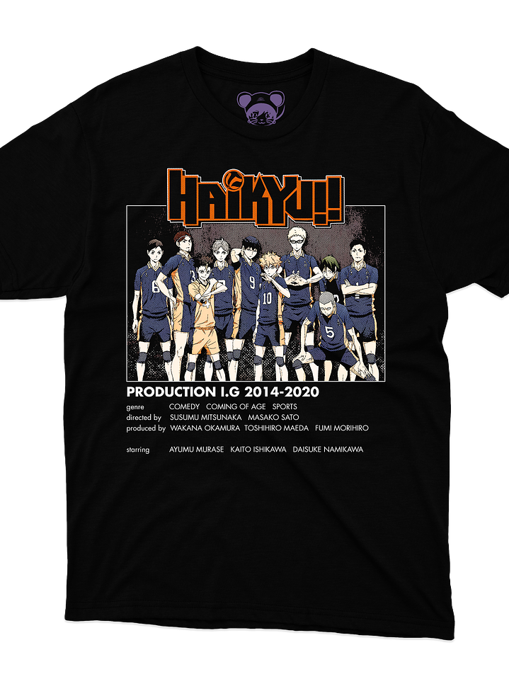 Ficha Haikyuu (Polera Regular Fit) 2