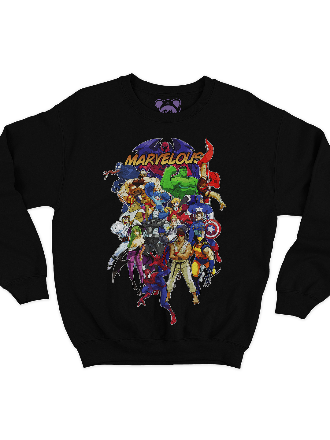 Marvel vs Capcom Marvelous (Polerón Cuello Polo) 2