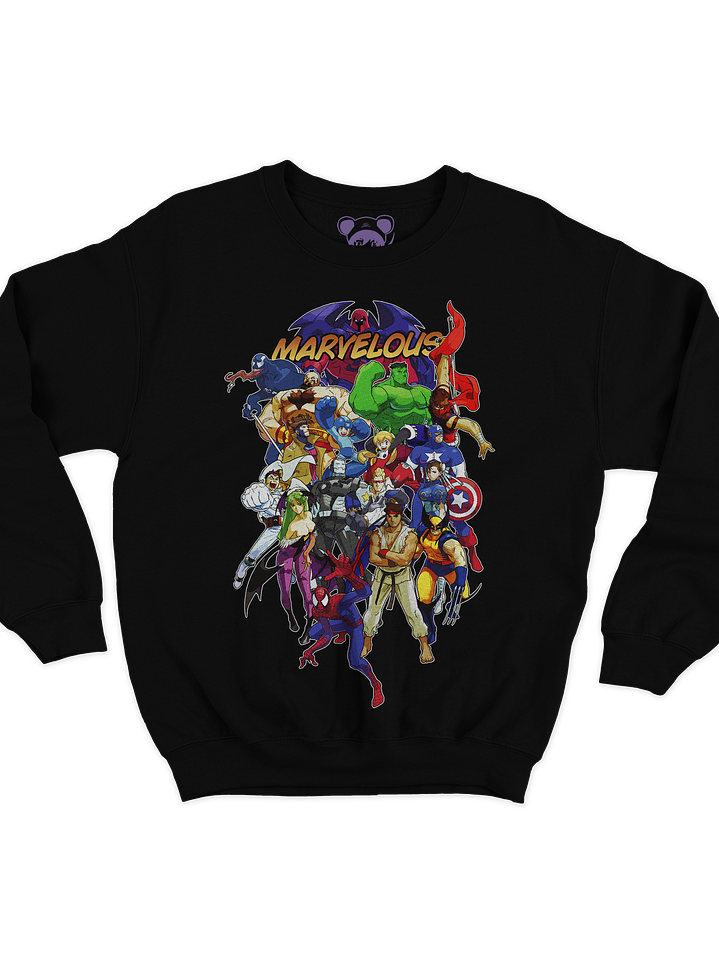 Marvel vs Capcom Marvelous (Polerón Cuello Polo) 2