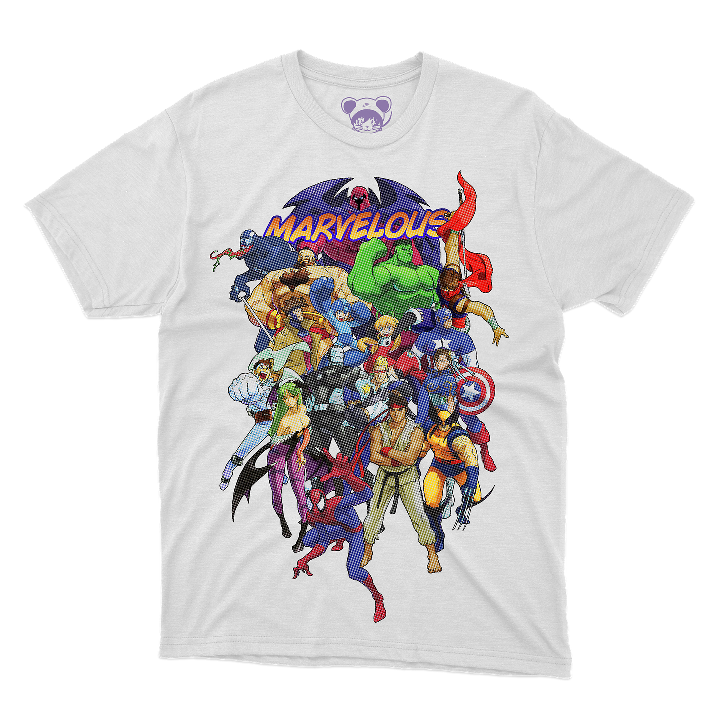 Polera Marvel vs Capcom Marvelous 2