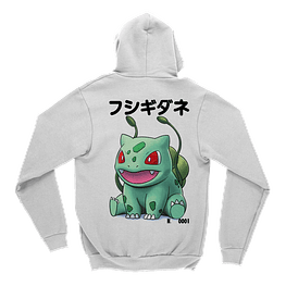 Hoodie Bulbasaur - BLANCO