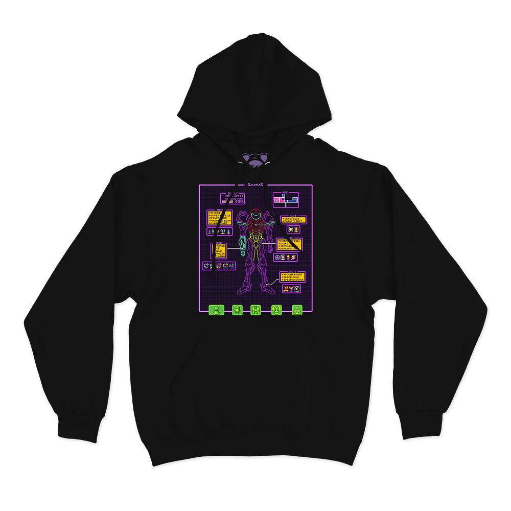 Hoodie Super Metroid HUD