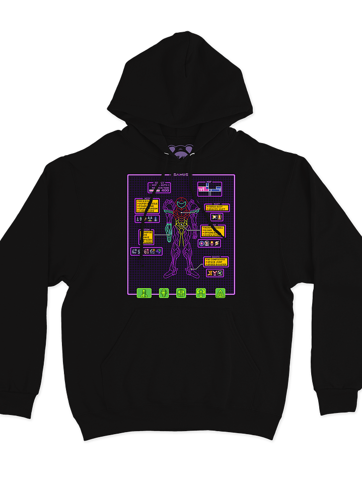 Super Metroid Hud (Hoodie) 1