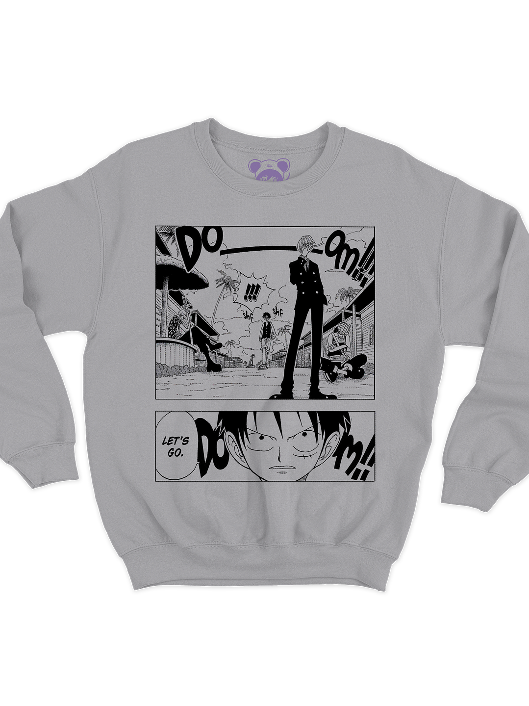 One Piece Let's Go (Polerón Cuello Polo) 1