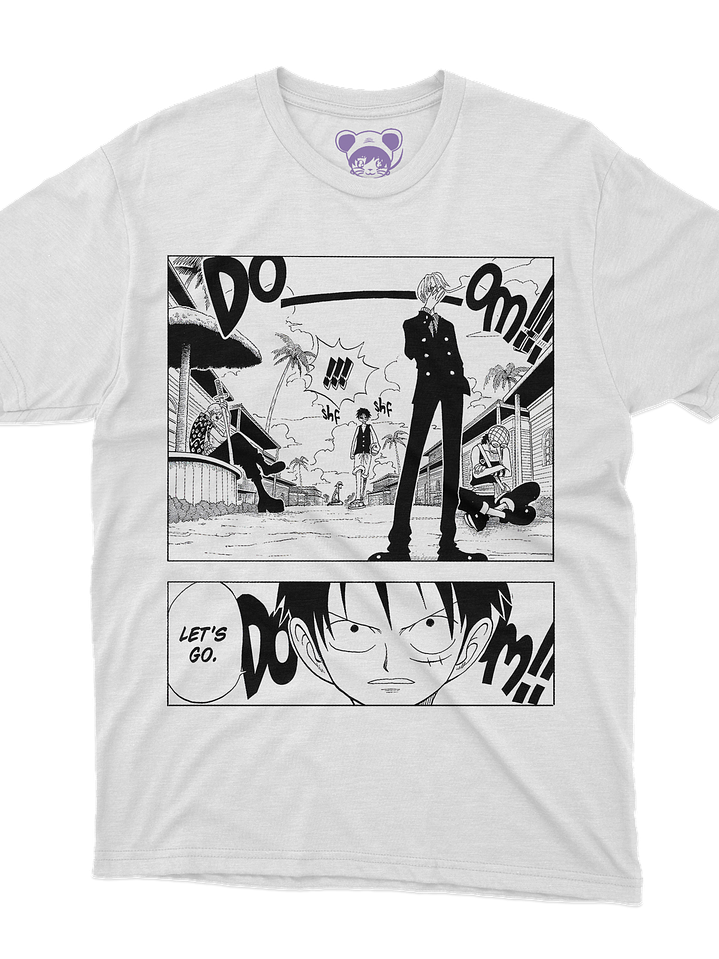 One Piece Let's Go (Polera Regular Fit) 1