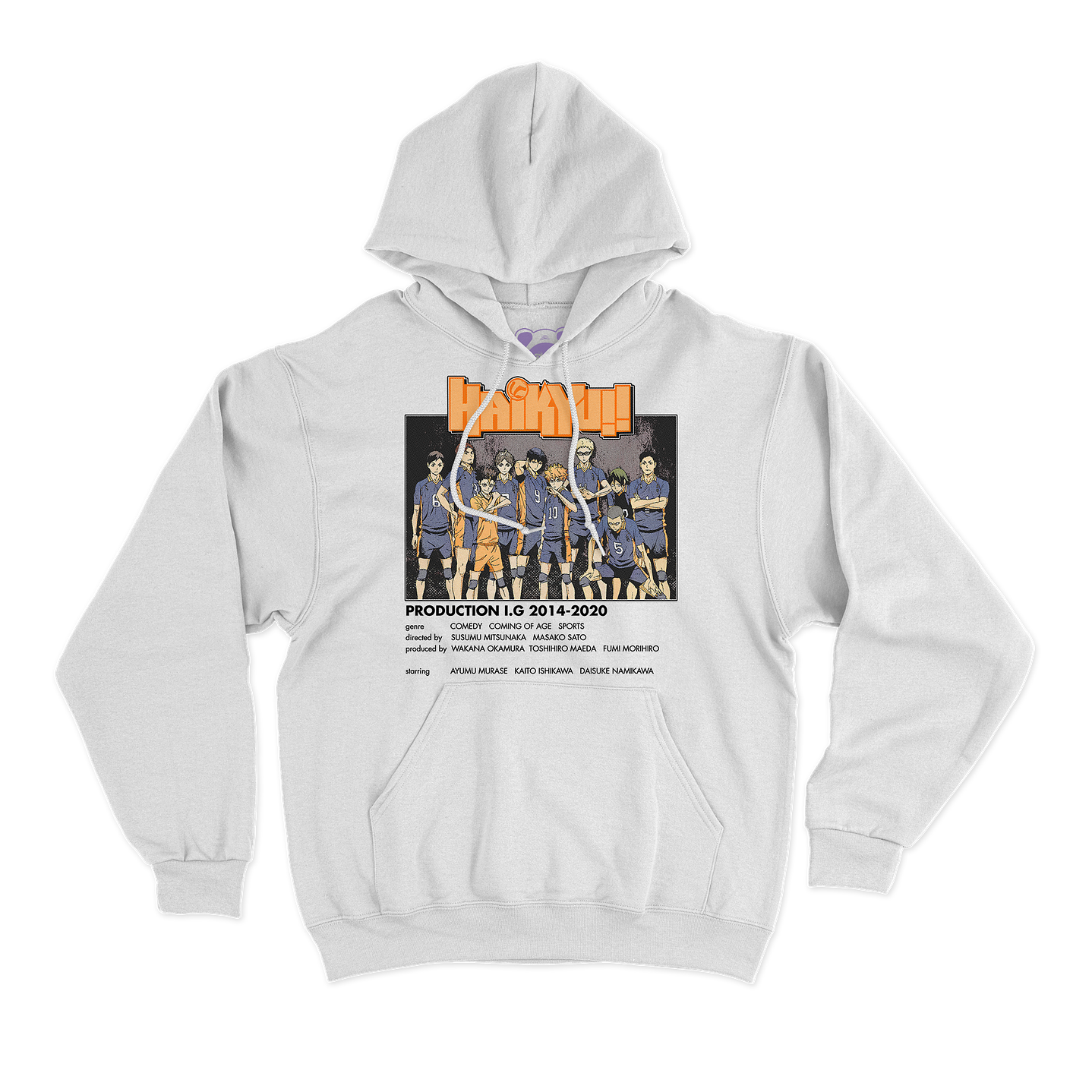 Hoodie Ficha Haikyuu 2