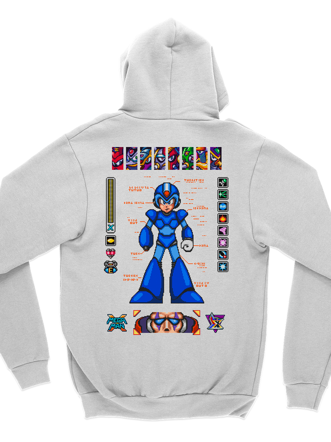Megaman X (Hoodie) 3