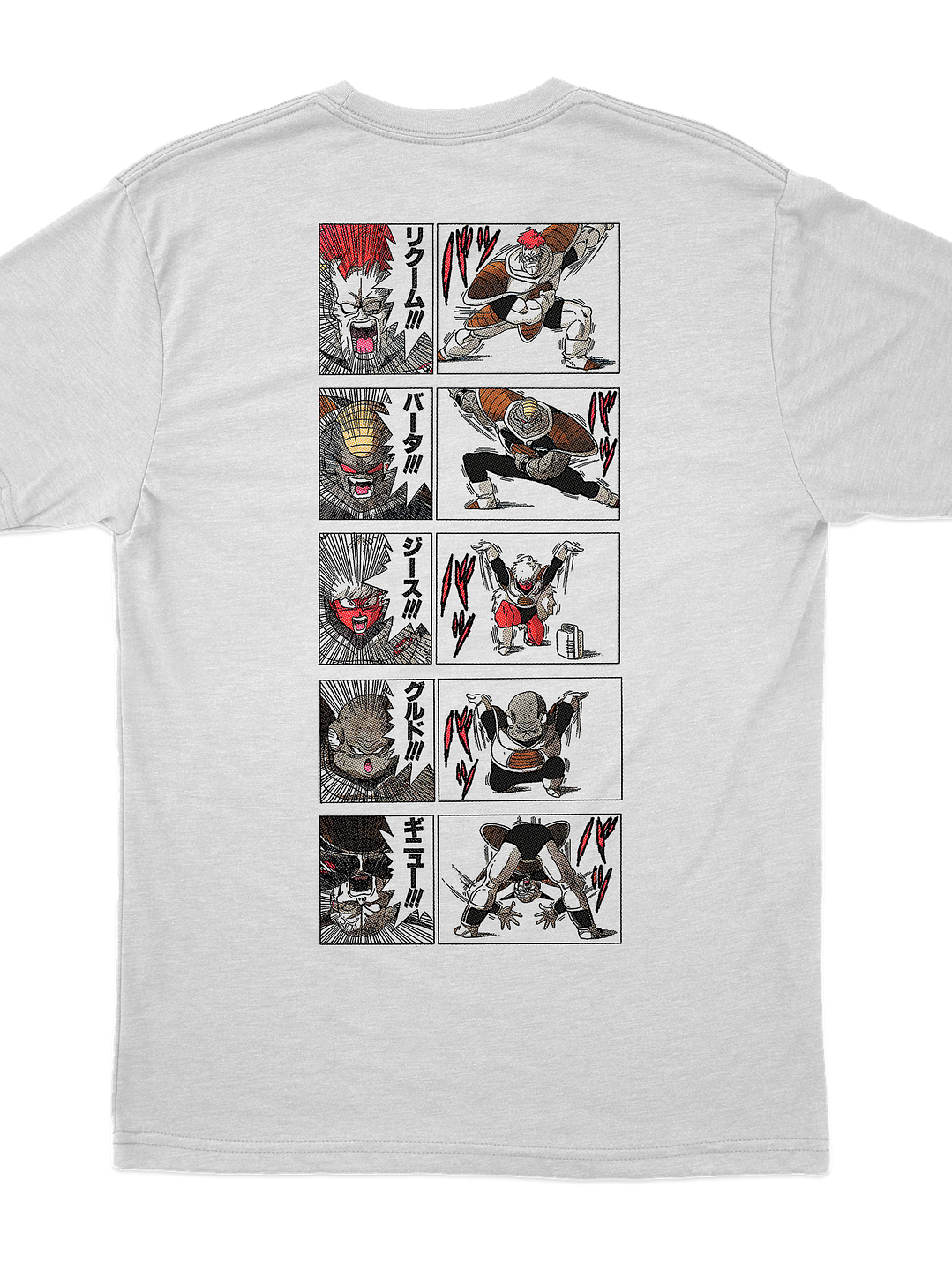 Dragon Ball Patrulla Ginyu (Polera Regular Fit) 1