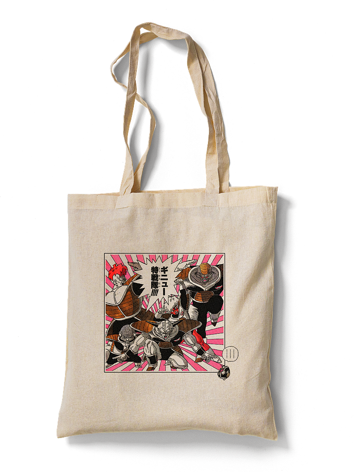 Dragon Ball Patrulla Ginyu (Totebag) 1