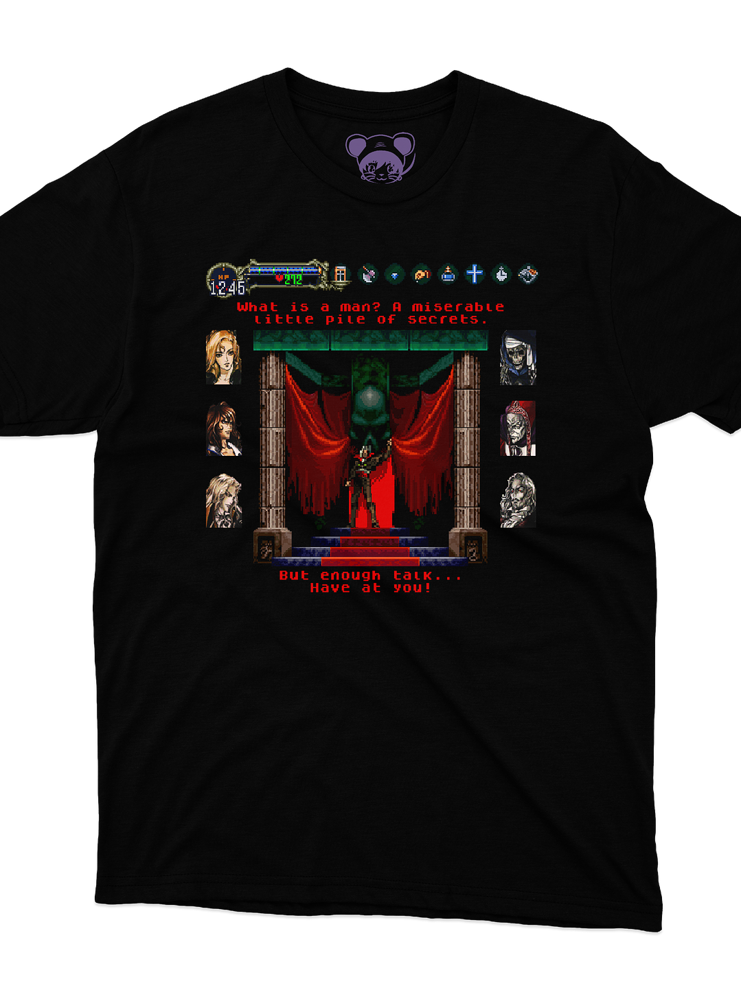 Castlevania Symphony of the Night (Polera Regular Fit) 1