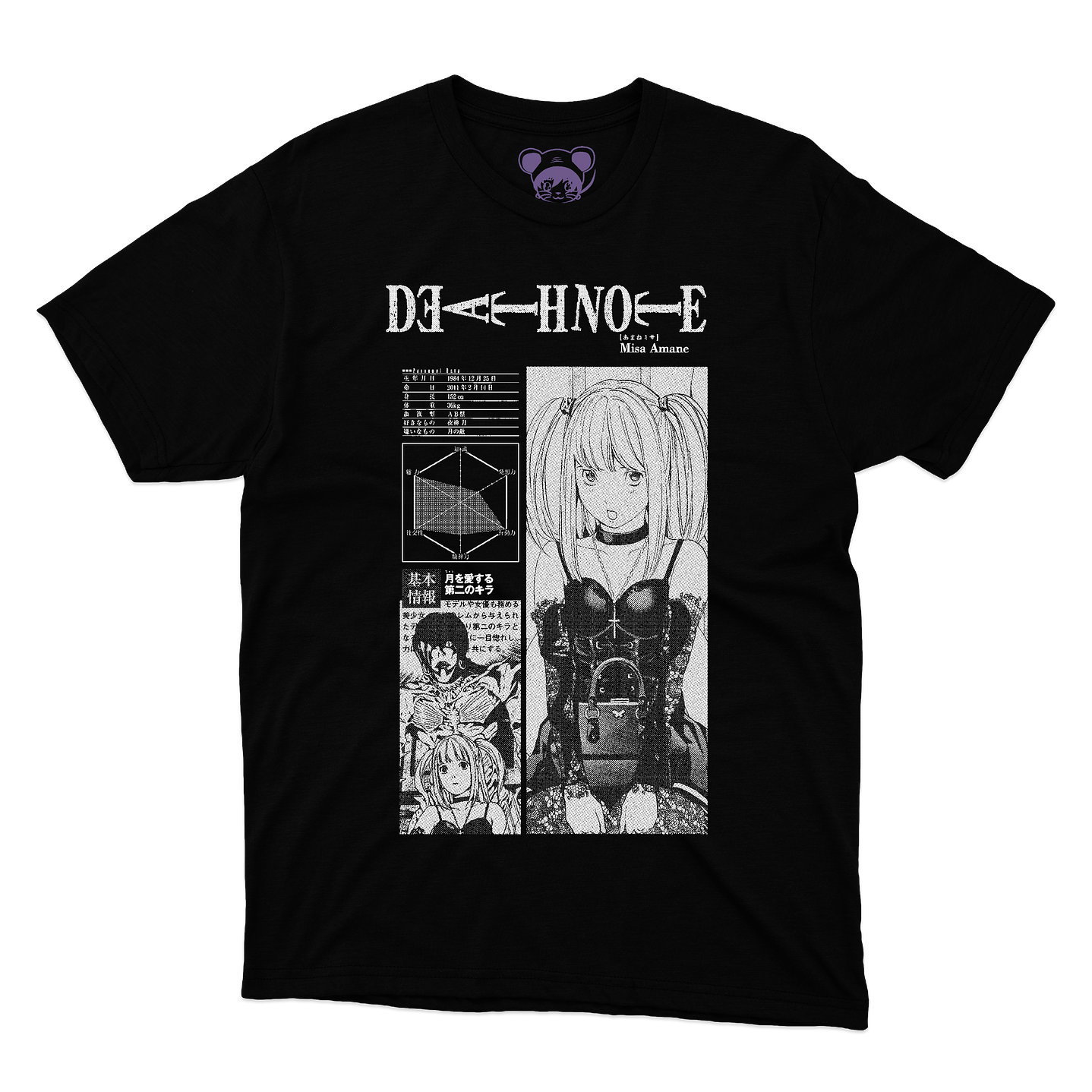 Polera Death Note Misa Amane Chart 1