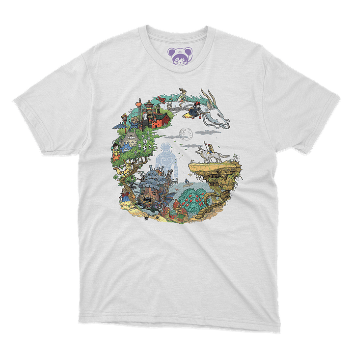 Polera Compilado Ghibli 2