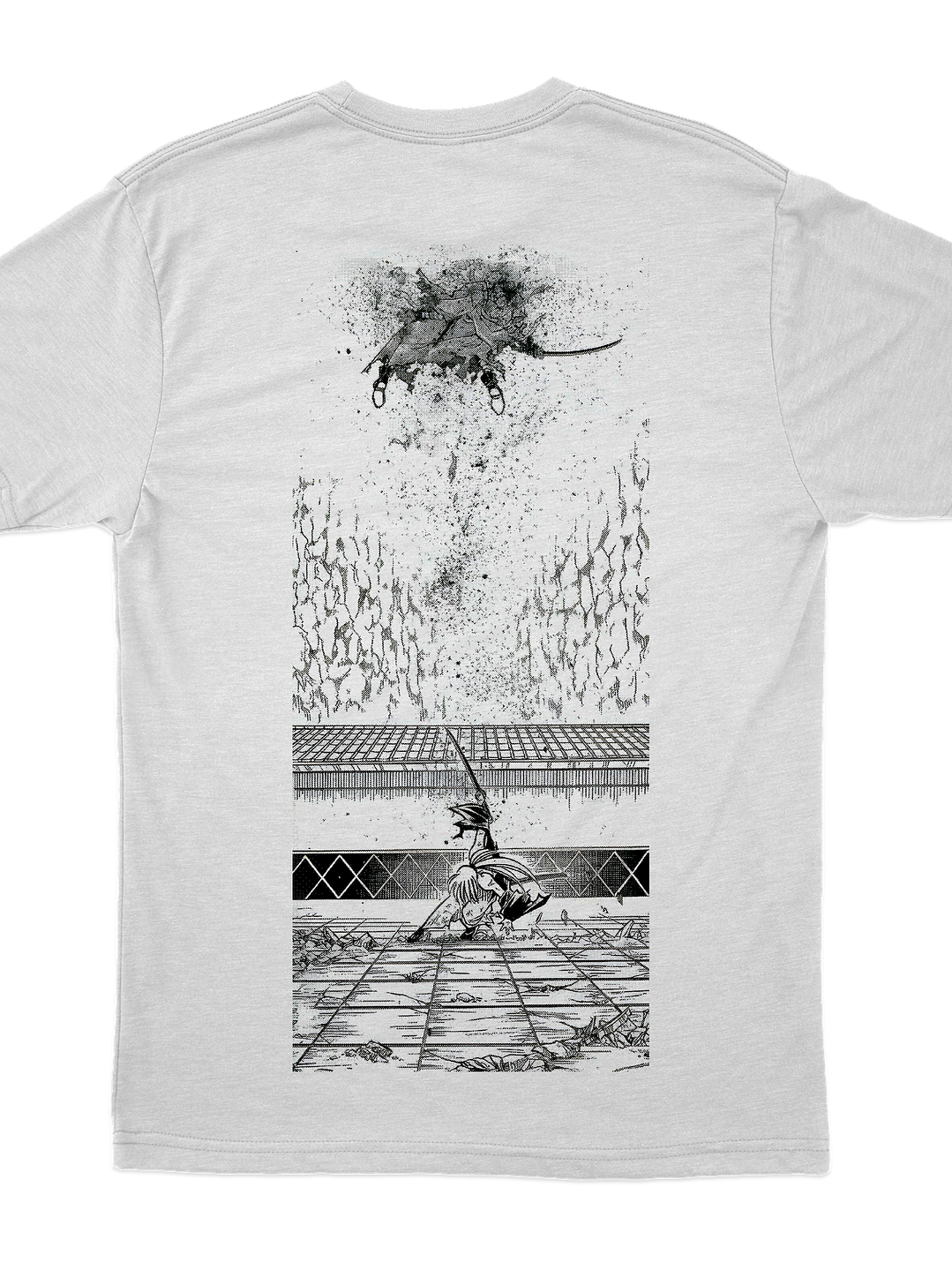 Kenshin vs Shishio (Polera Regular Fit) 3