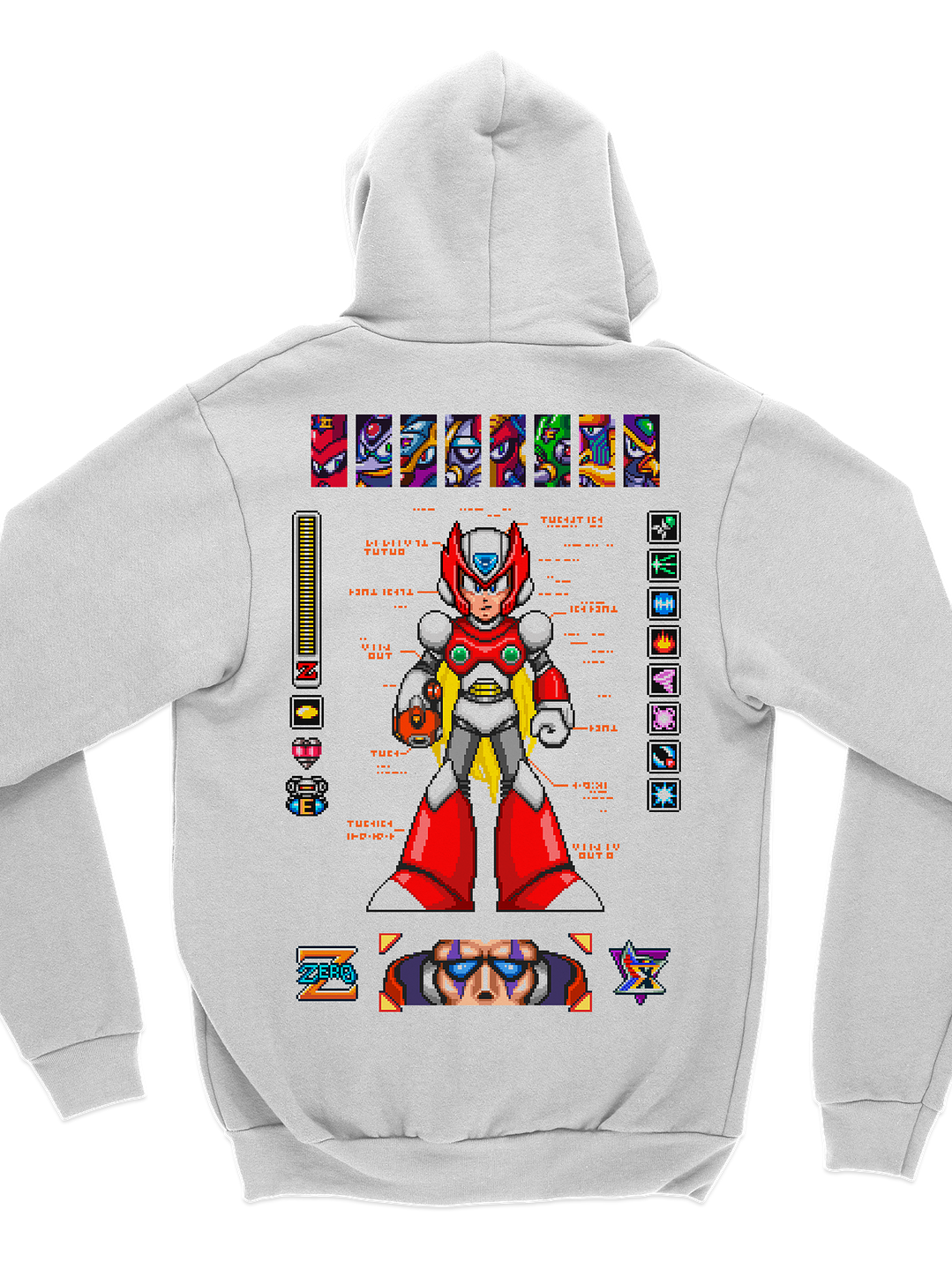 Megaman X (Hoodie) 2