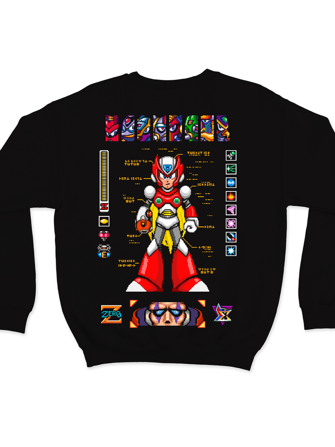 Megaman X (Polerón Cuello Polo) 1