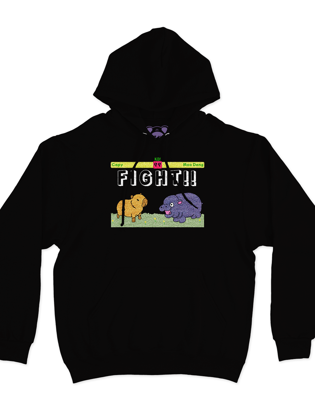 Capy vs Moo Deng (Hoodie) 1