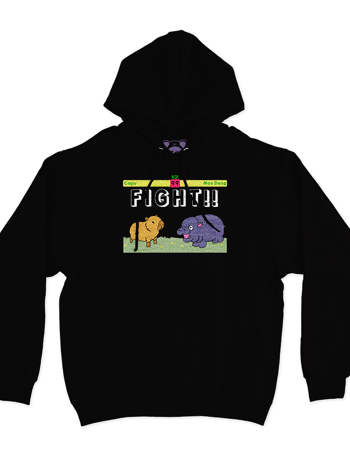 Capy vs Moo Deng (Hoodie) 1