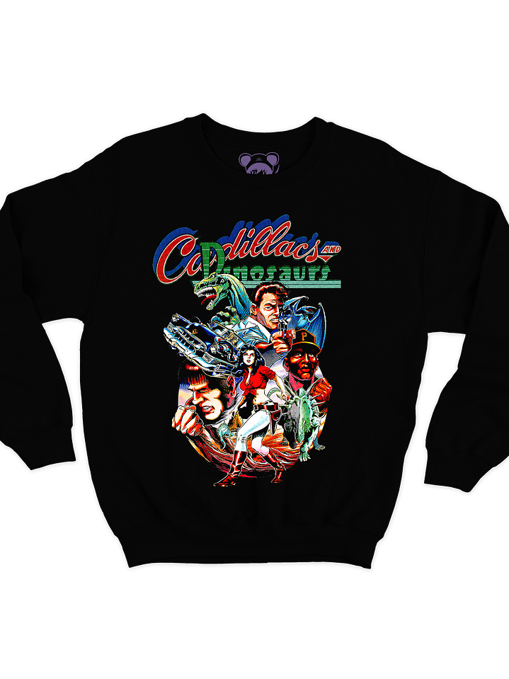 Cadillacs y Dinosaurios (Polerón Cuello Polo) 1